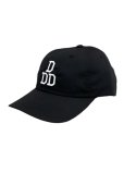 画像1: Ddd. Damndangdarn. Embroidery Dad Cap (Black) [6,900+税]  (1)