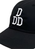 画像3: Ddd. Damndangdarn. Embroidery Dad Cap (Black) [6,900+税] 