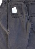 画像2: [送料無料] Ddd. Damndangdarn. Wide Denim Pant (Black) [17,000+税] 