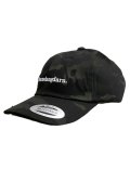 Ddd. Damndangdarn. Embroidery Dad Cap (Black Multicam) [7,200+税] 