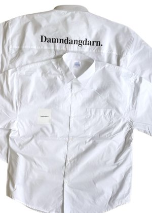 画像1: Ddd. Damndangdarn. Lg Box S/S Shirt (White) [8,500+税] 
