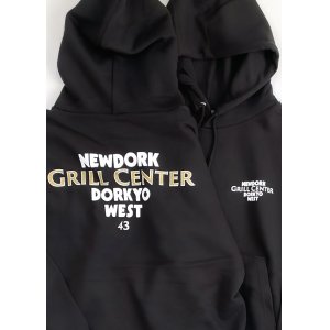 画像: EMPIRE Co.,Ltd Merch "GRILL CENTER" Pullover (Black) [¥8,000+税]