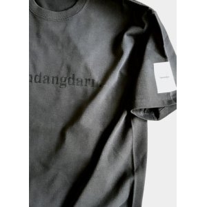 画像: Ddd. Damndangdarn. Box Polo Tee (Sumi Black) [7,000+税]