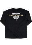 画像4: EMPIRE Co.,Ltd Merch "GRILL CENTER" L/S Tee (Black) [6,250+税] 